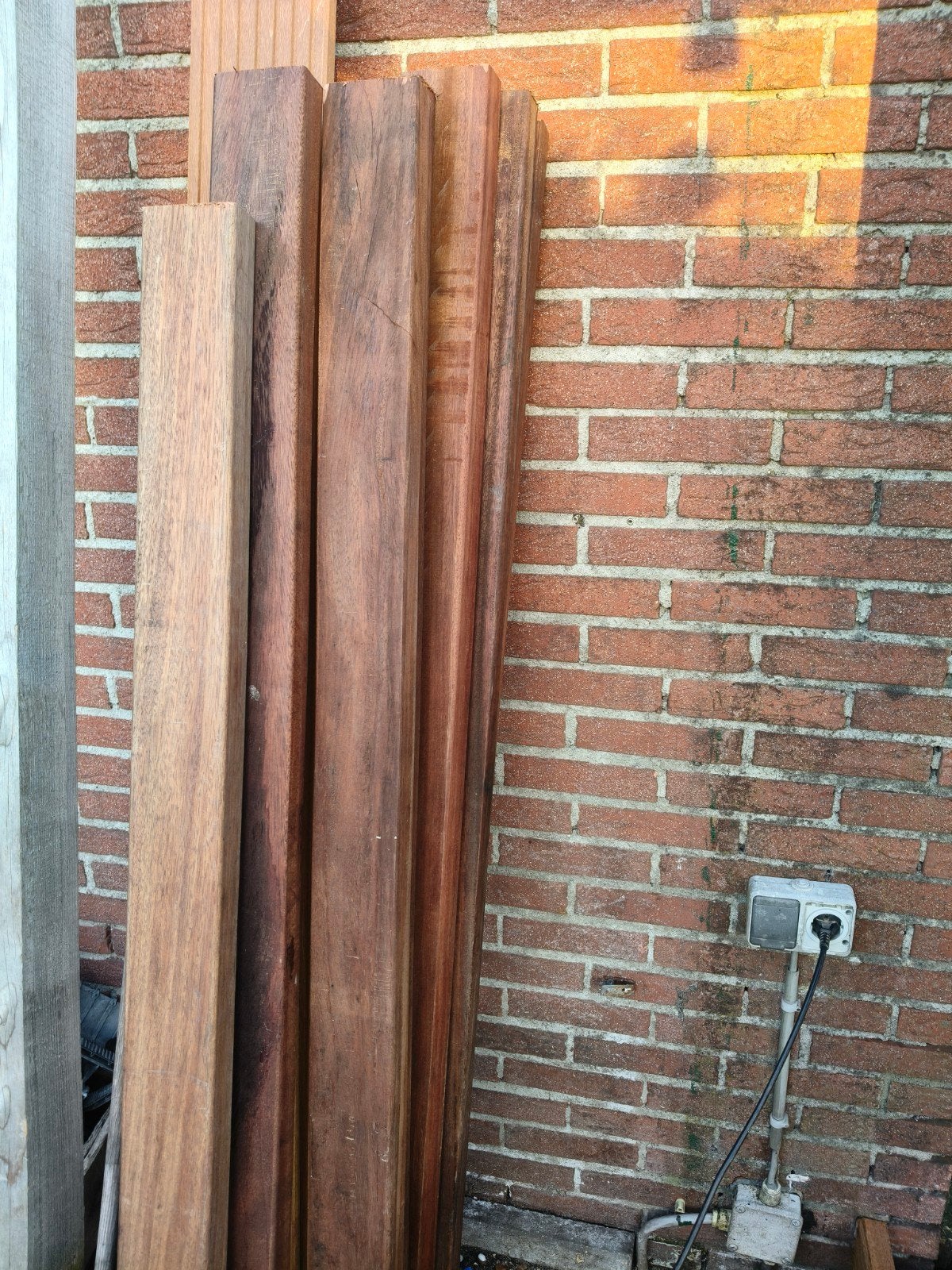 Keihard zwaar hardhout cls, Ophalen, Minder dan 180 cm, Planken, Hardhout