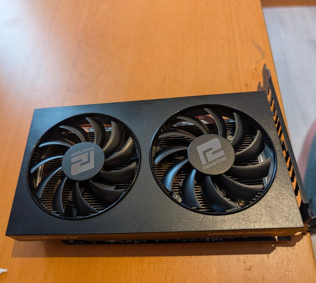 Videokaart AMD Radeon RX 6500XT 4GB, Computers en Software, Videokaarten, Ophalen of Verzenden, Zo goed als nieuw, Overige soorten