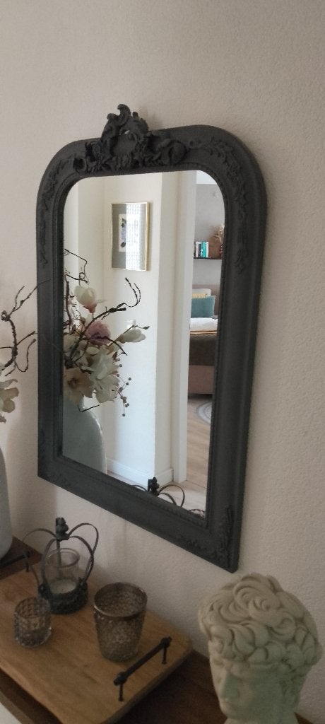 spiegel, Huis en Inrichting, Woonaccessoires | Spiegels, Ophalen, Zo goed als nieuw, Minder dan 100 cm, Rechthoekig