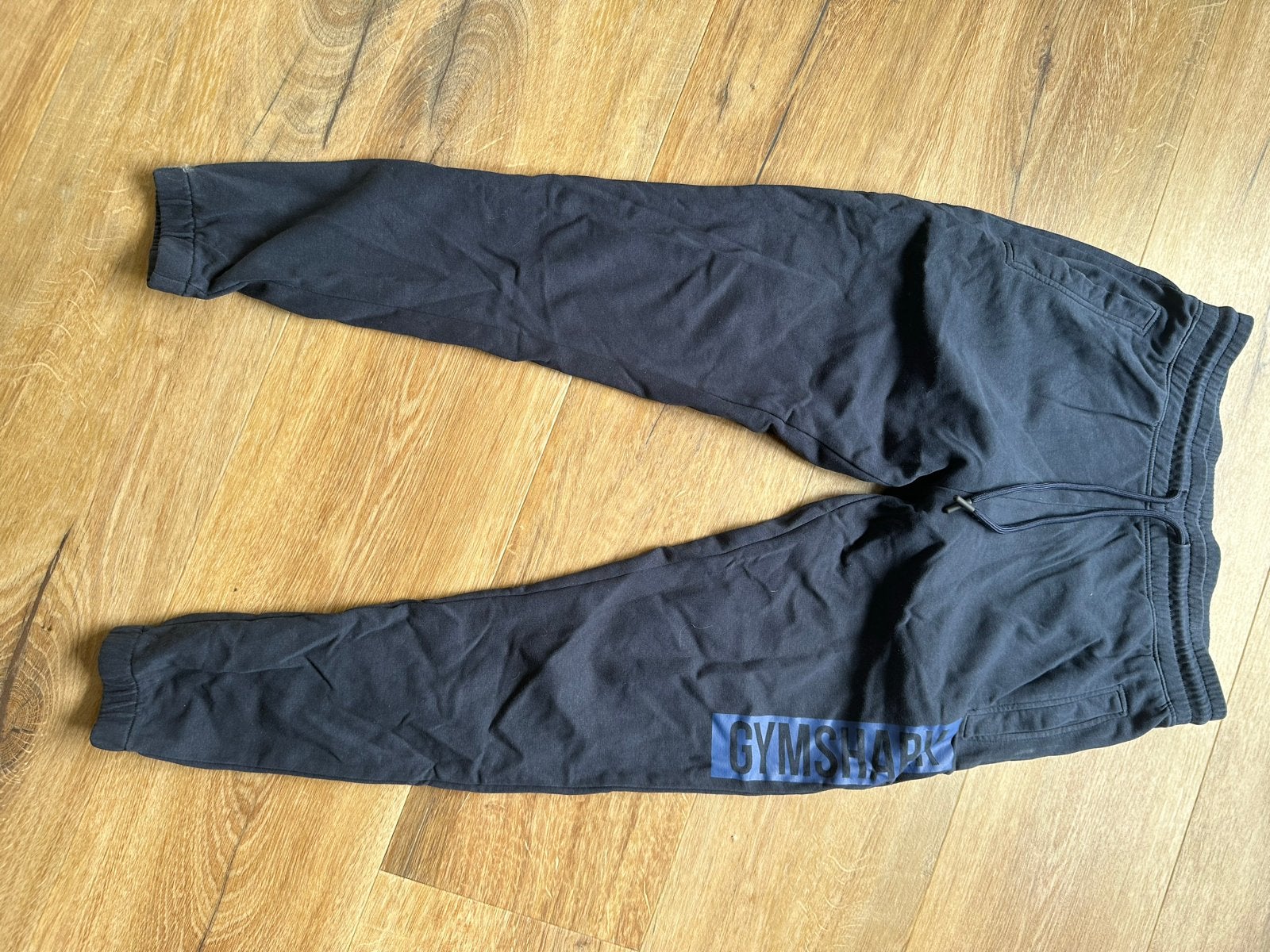 Gymshark Joggingbroek Maat M - Zwart, Fitness, Maat 48/50 (M), Zwart, Ophalen of Verzenden