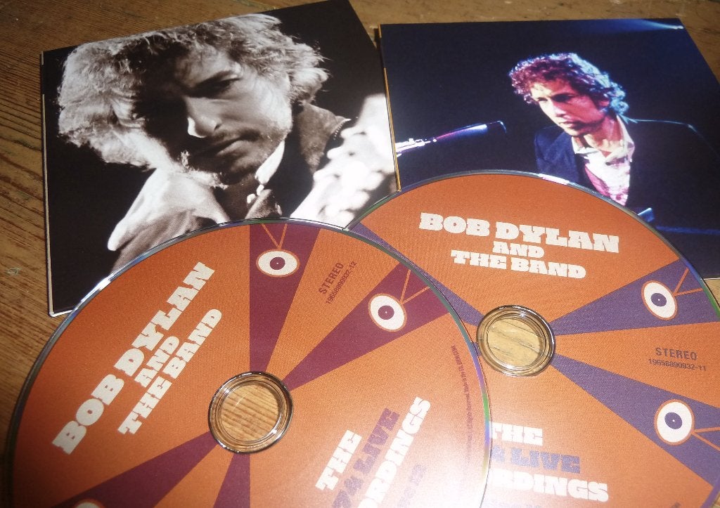 Bob Dylan - Charlotte + Hollywood jan. 1974 - 2x silverdisc, Ophalen of Verzenden, Zo goed als nieuw