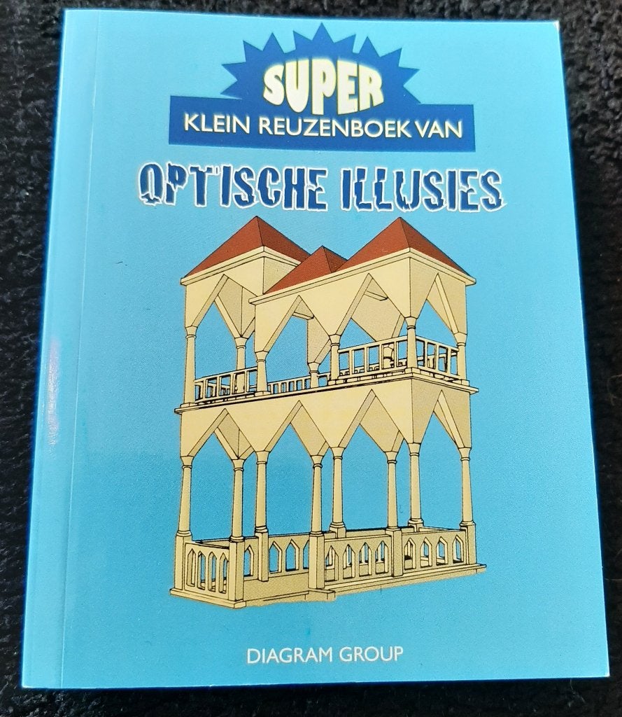 Superklein reuzenboek van optische illusies, Boeken, Ophalen, Nieuw