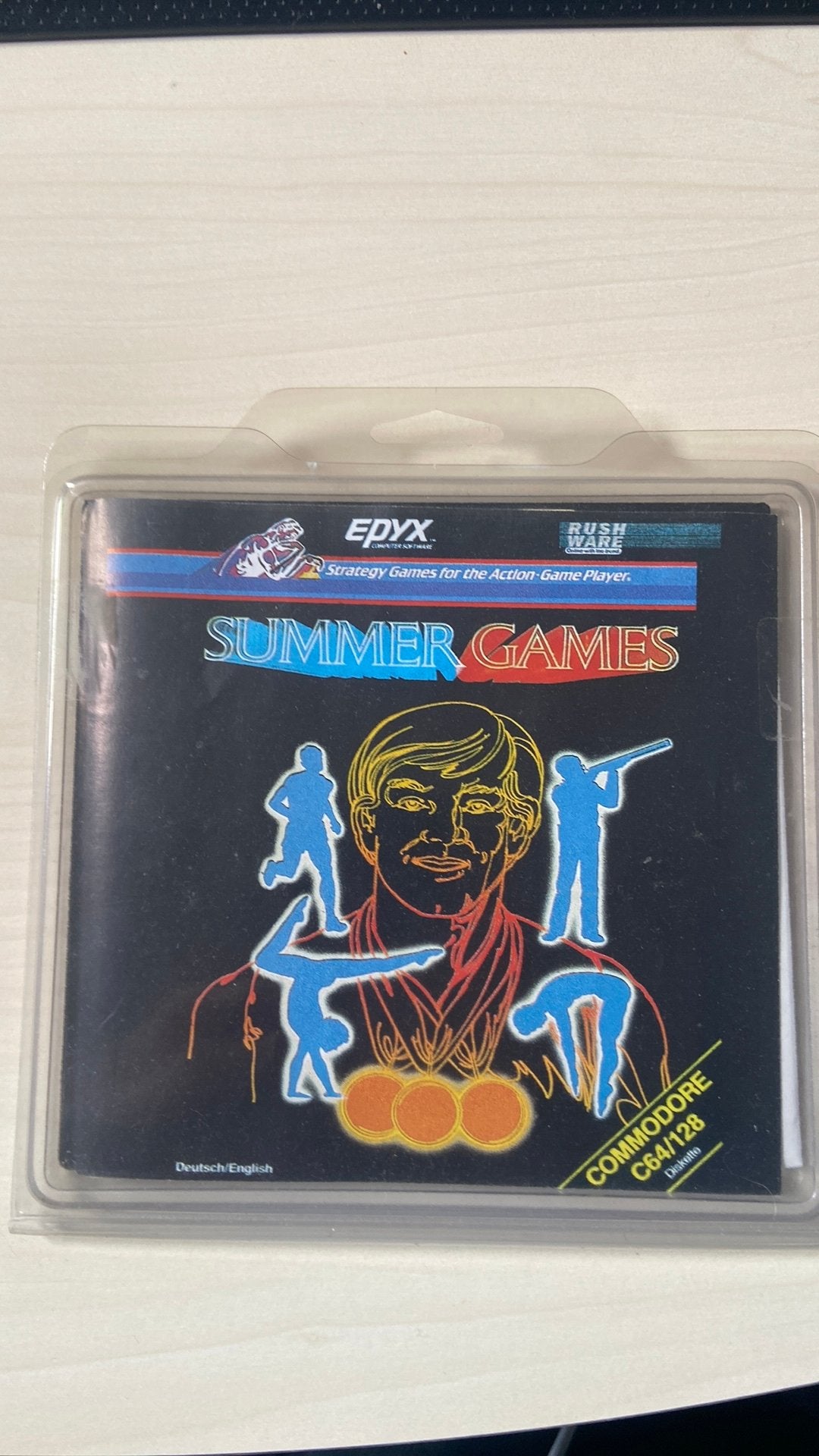 Summer Games op disk voor de Commodore 64, Computers en Software, Vintage Computers, Ophalen of Verzenden