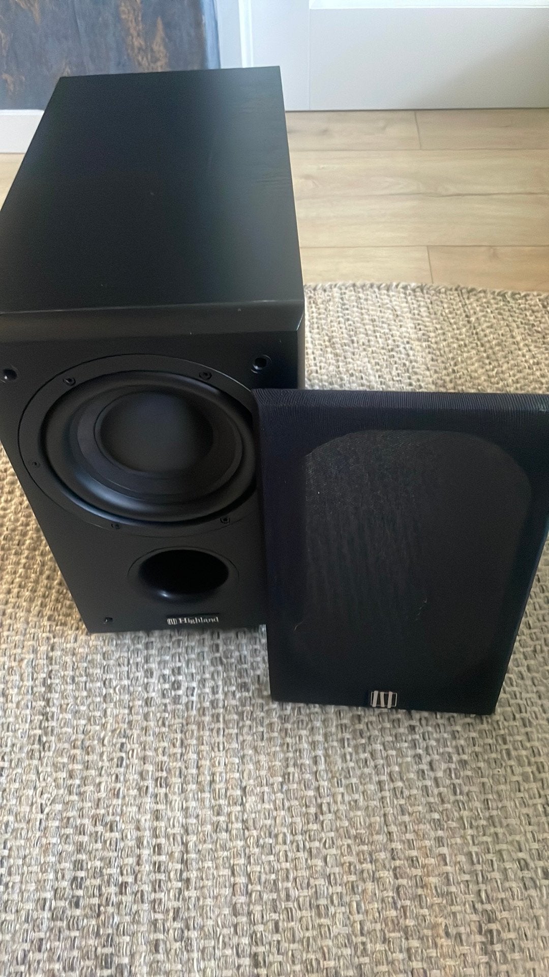 Higland audio subwoofer. Dord 165, Audio, Tv en Foto, Luidsprekers, Ophalen, Zo goed als nieuw, Subwoofer, Overige merken