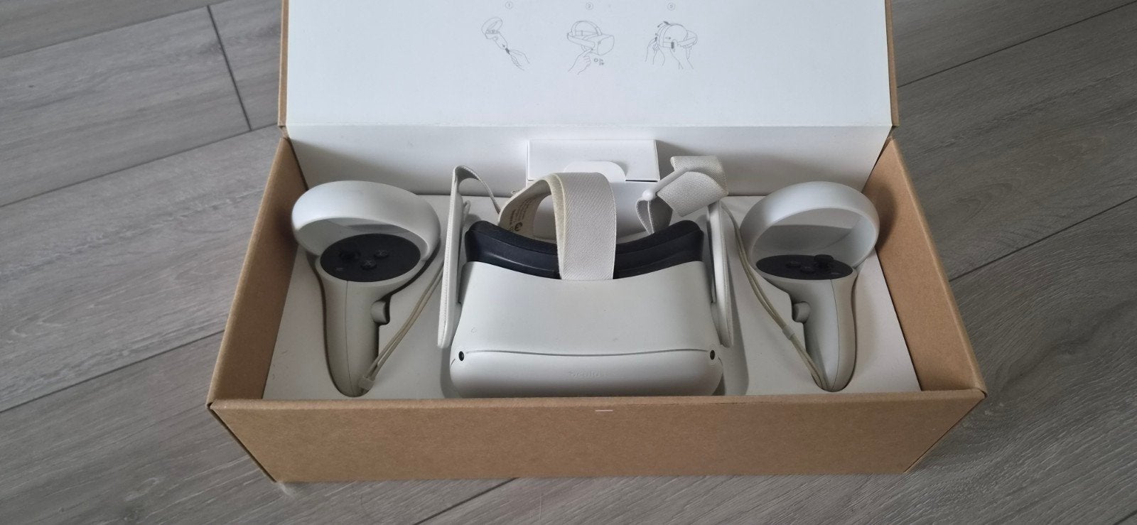 Oculus Quest 2 VR-bril - Zo goed als nieuw, Ophalen of Verzenden, Zo goed als nieuw, VR-bril, Overige platformen