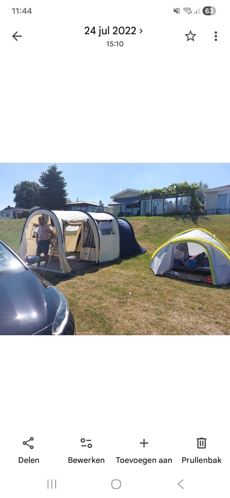 Goldcamp St Tropez 4-persoons tent met flexibele indeling, Ophalen, Gebruikt, Tot en met 4