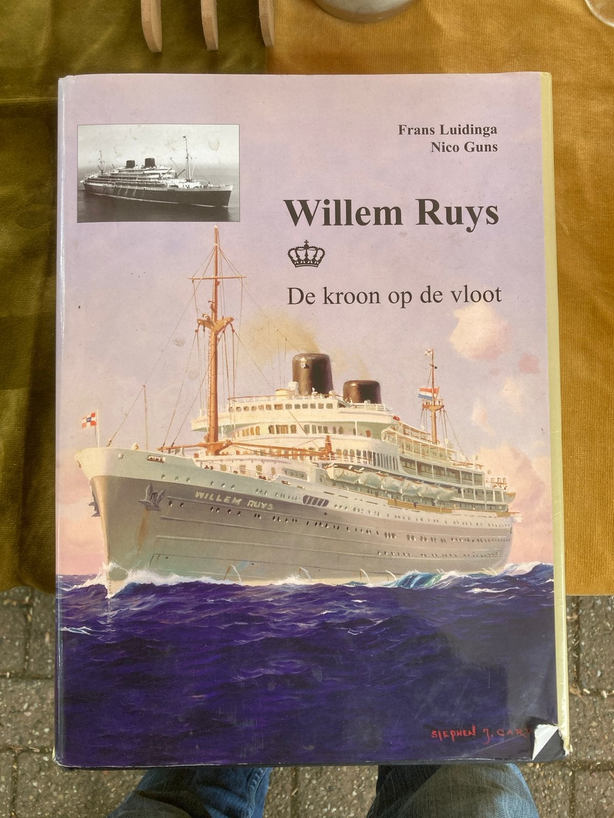 Willem Ruys: De kroon op de vloot - Boek over scheepvaart, Ophalen of Verzenden, Gelezen, Overige typen
