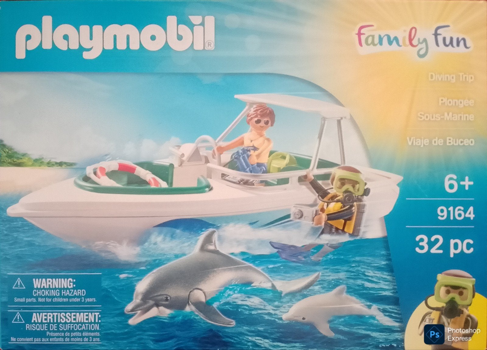 Family Fun Duiktrip Met Plezierboot 9164, Ophalen of Verzenden, Zo goed als nieuw, Complete set