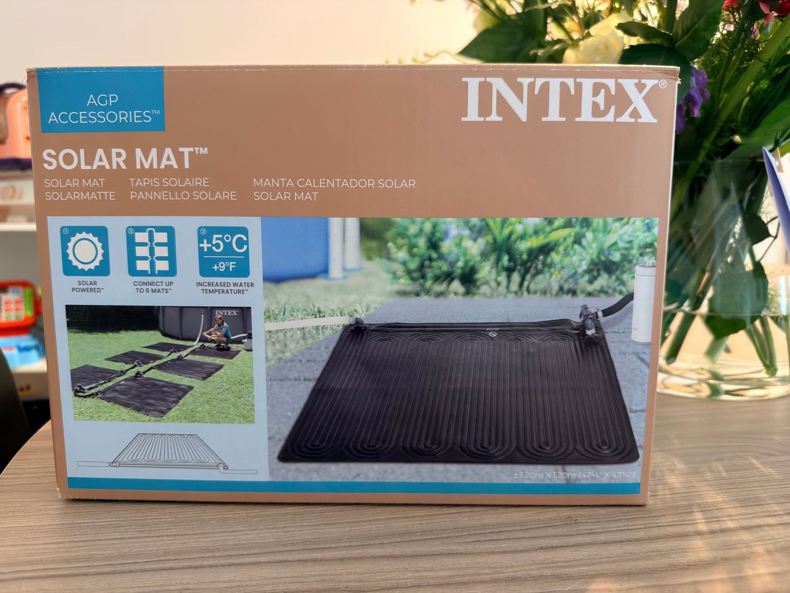 Intex Solar Mat - Zwembadverwarming op zonne-energie, Tuin en Terras, Ophalen of Verzenden, Nieuw, Verwarming