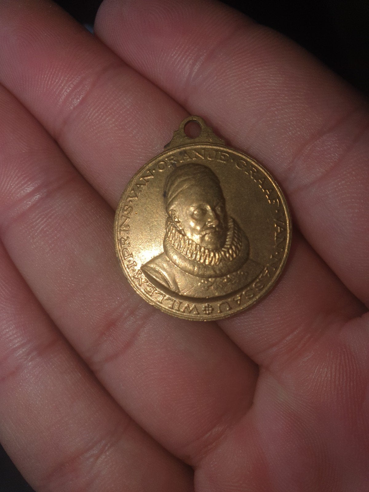 Historische Medaille Willem van Oranje - Brons, Ophalen of Verzenden, Brons, Nederland