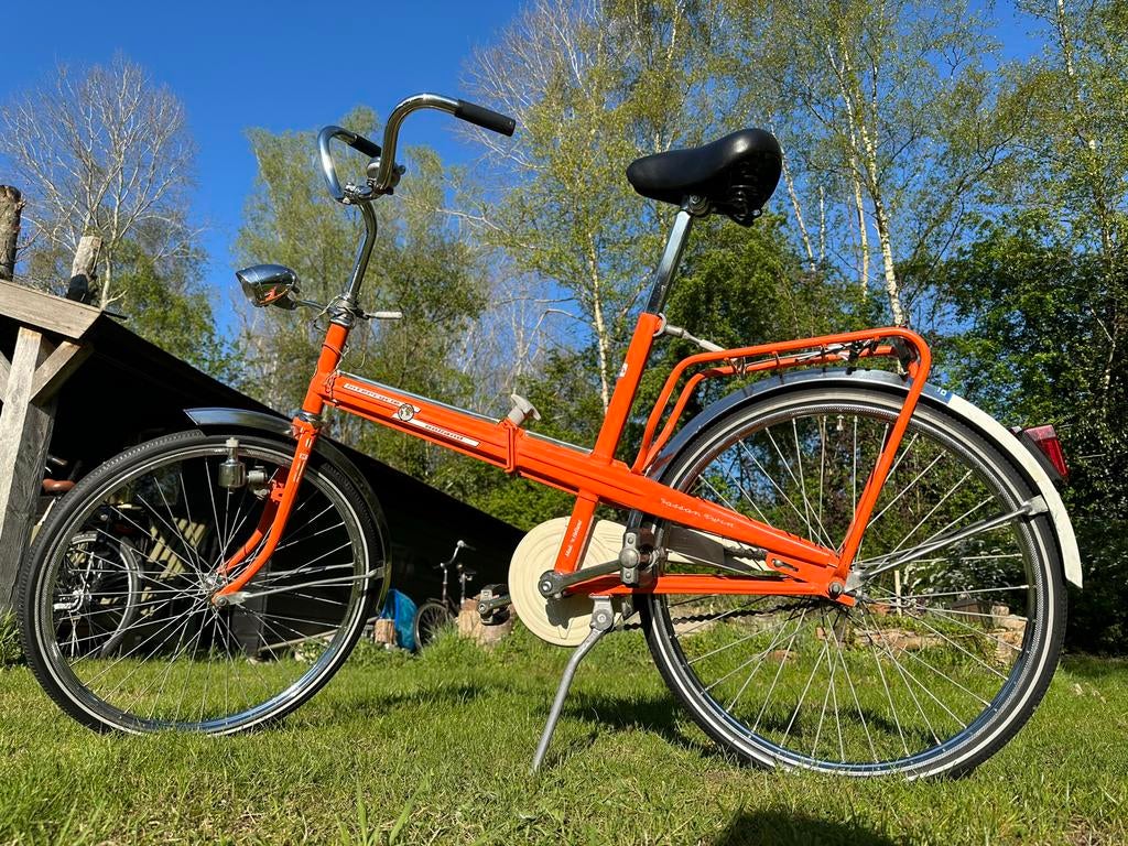 Vouwfiets Holland International Vintage - Passan Twin, Fietsen en Brommers, Gebruikt, Heren, Totaal opvouwbaar, Ophalen