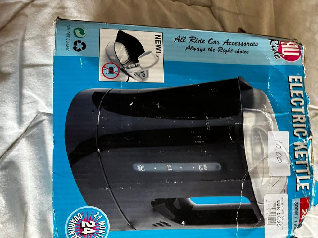 All Ride 12V Waterkoker - Ideaal voor onderweg, Ophalen of Verzenden, Zo goed als nieuw