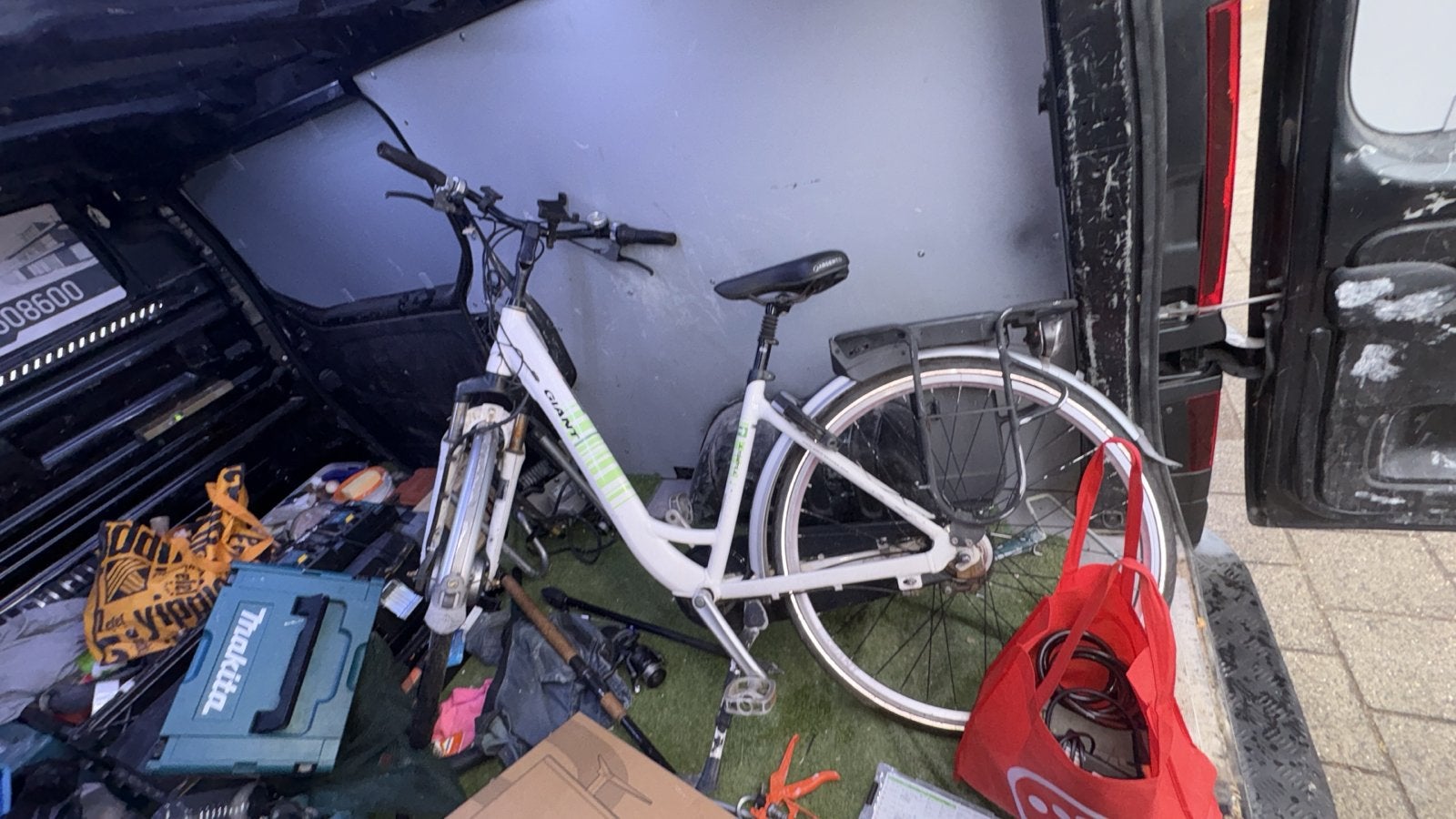 Giant elektrische fiets - Damesmodel, Ophalen, Gebruikt, Giant, 51 tot 55 cm