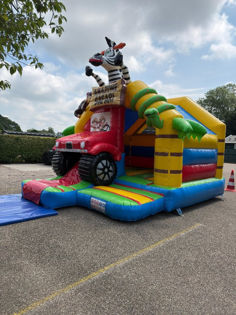Springkussen huren/verhuur luchtkussens/kinderfeest, Ophalen, Zo goed als nieuw, Verjaardag