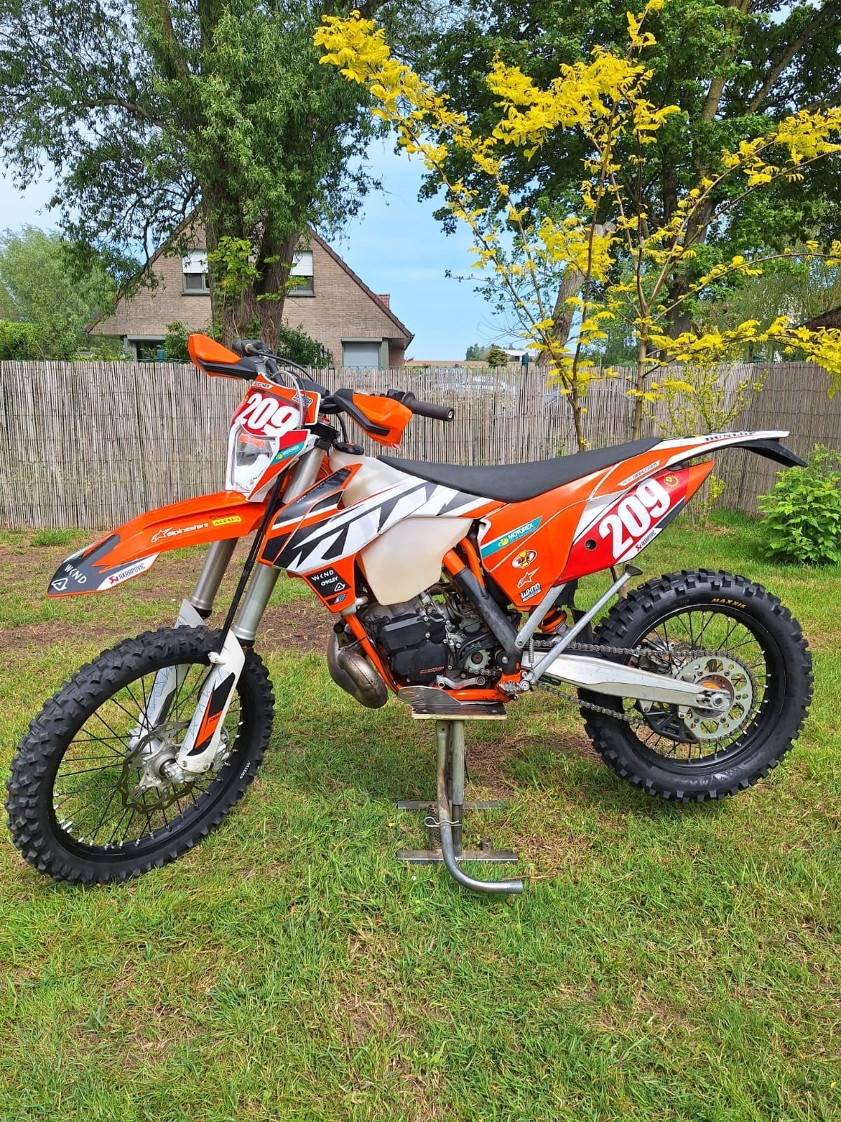 KTM exc 200 enduro 2016 A1 veel opties/extras (exc 300 exc 4, Particulier, Enduro