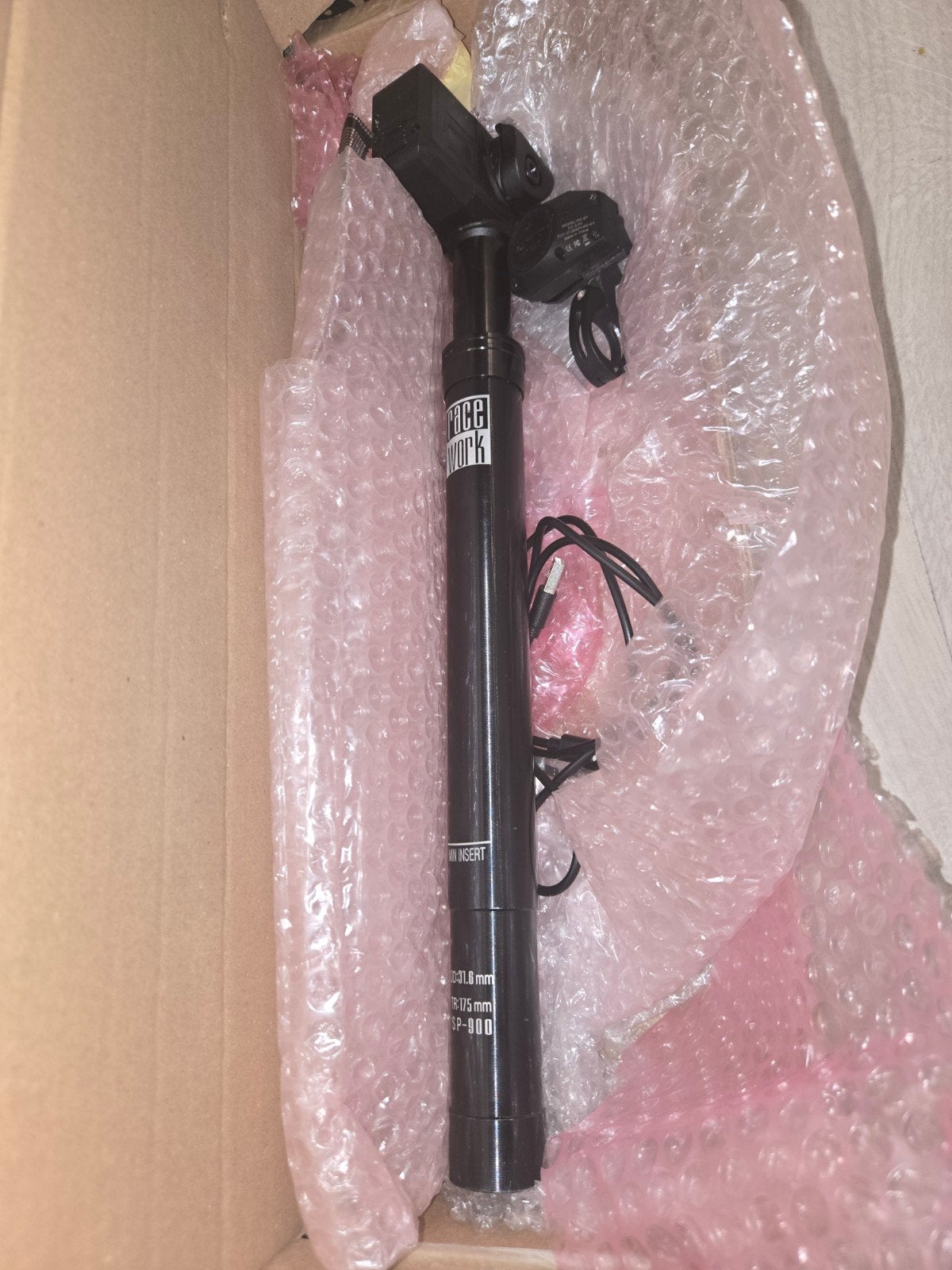 Race Work Dropper Post 31.6mm 175mm SP-900, Ophalen of Verzenden, Zo goed als nieuw, RockShox, Mountainbike