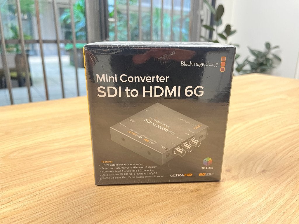 BMD Mini Converter SDI to HDMI 6G, Ophalen of Verzenden, Nieuw