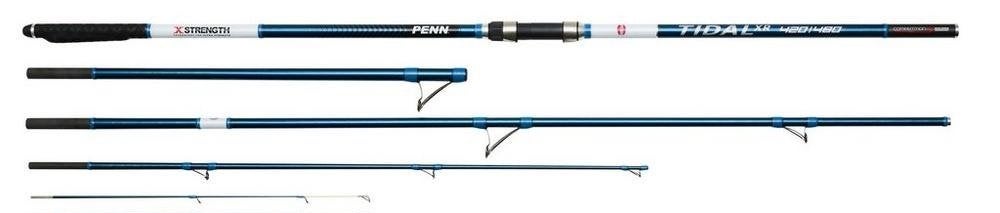 penn tidal xr hybrid 4,2-4,8m en 100-250 gr strandhengels, Watersport en Boten, Hengelsport | Zeevissen, Nieuw, Werphengel, Ophalen of Verzenden