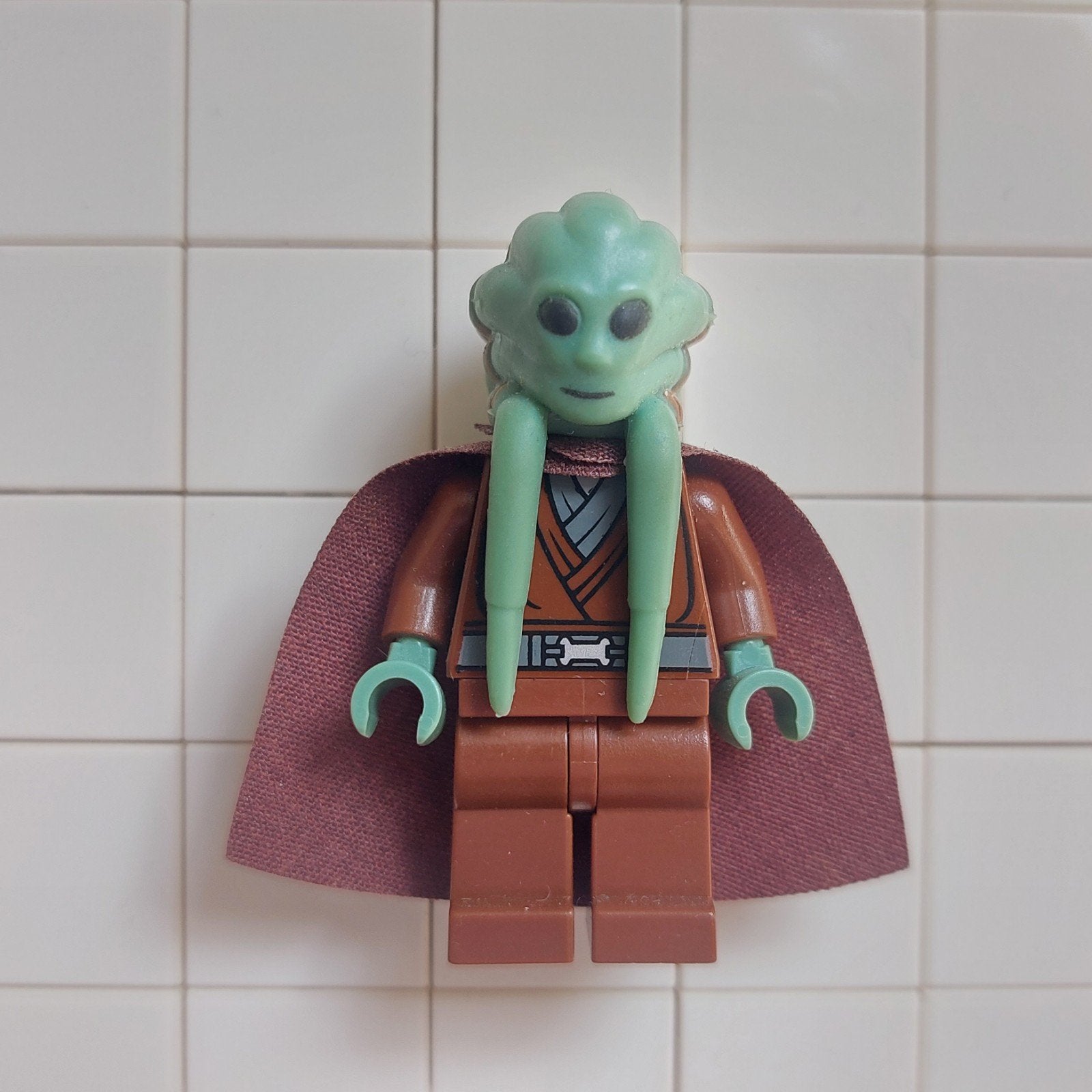 LEGO Star Wars Minifig - Kit Fisto - sw0422, Kinderen en Baby's, Speelgoed | Duplo en Lego, Ophalen of Verzenden, Zo goed als nieuw