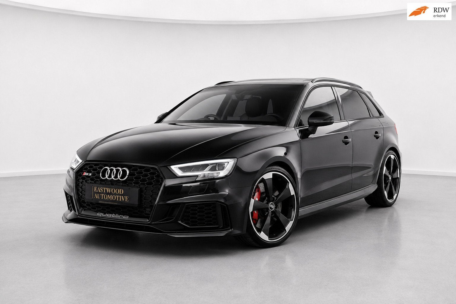 Audi RS3 Sportback Audi RS3 Sportback | 2019 | 65.000 KM | 1, Auto's, Audi, Automaat, Gebruikt, Zwart, RS3
