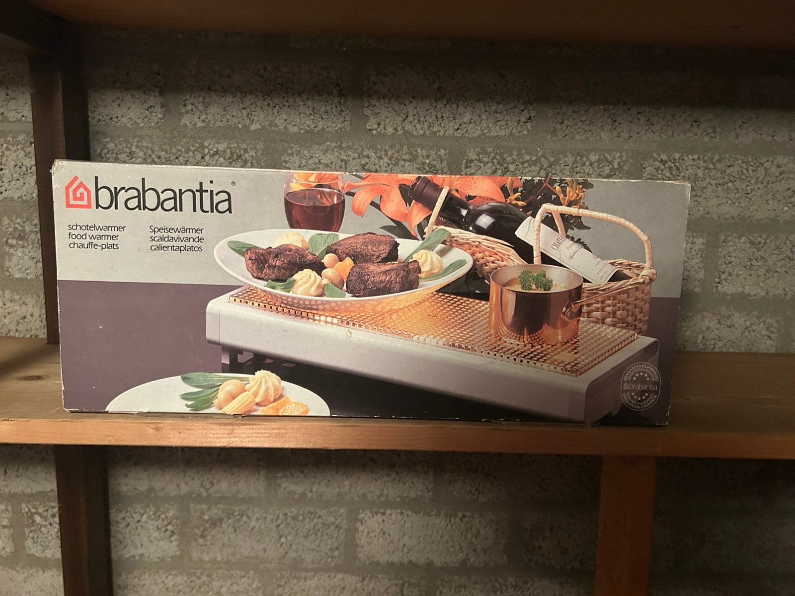 Warmhouder voor uw gerechten op tafel, Ophalen, Zo goed als nieuw