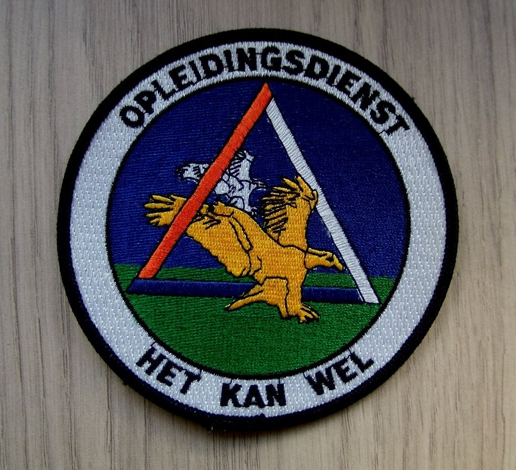 Patch Opleidingsdienst Koninklijke Luchtmacht 'Het kan wel', Verzenden, Luchtmacht, Nederland, Embleem of Badge