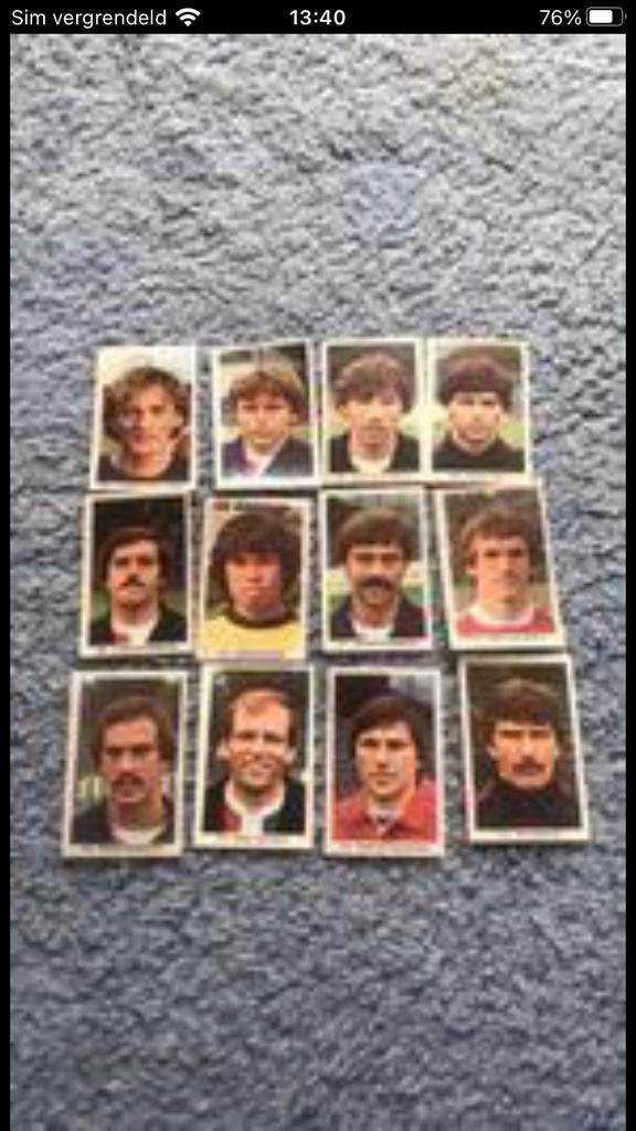 Willem 2 panini vanderhout 1979-1980, Ophalen of Verzenden, Gebruikt, Buitenlandse clubs, Poster, Plaatje of Sticker