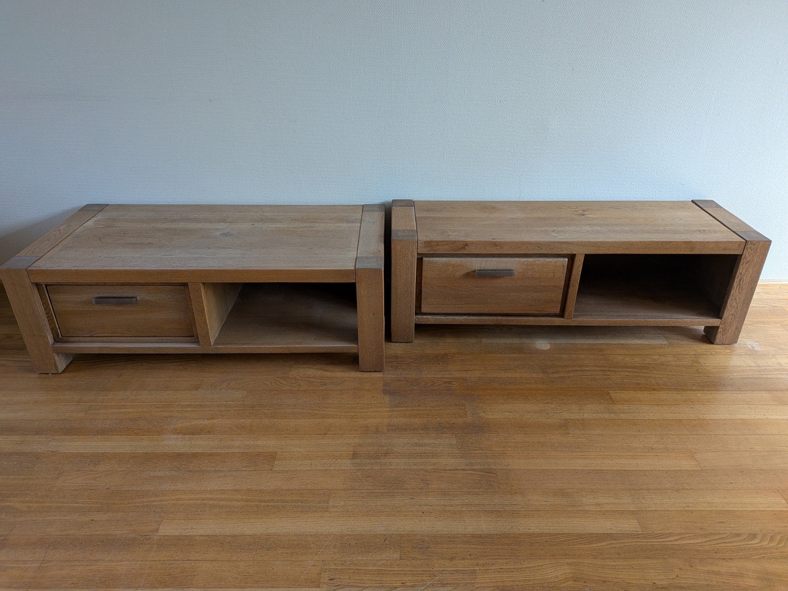 Henders & Hazel Santorini set: Salontafel + TV-meubel, Huis en Inrichting, Ophalen, Zo goed als nieuw, 25 tot 50 cm, Minder dan 100 cm