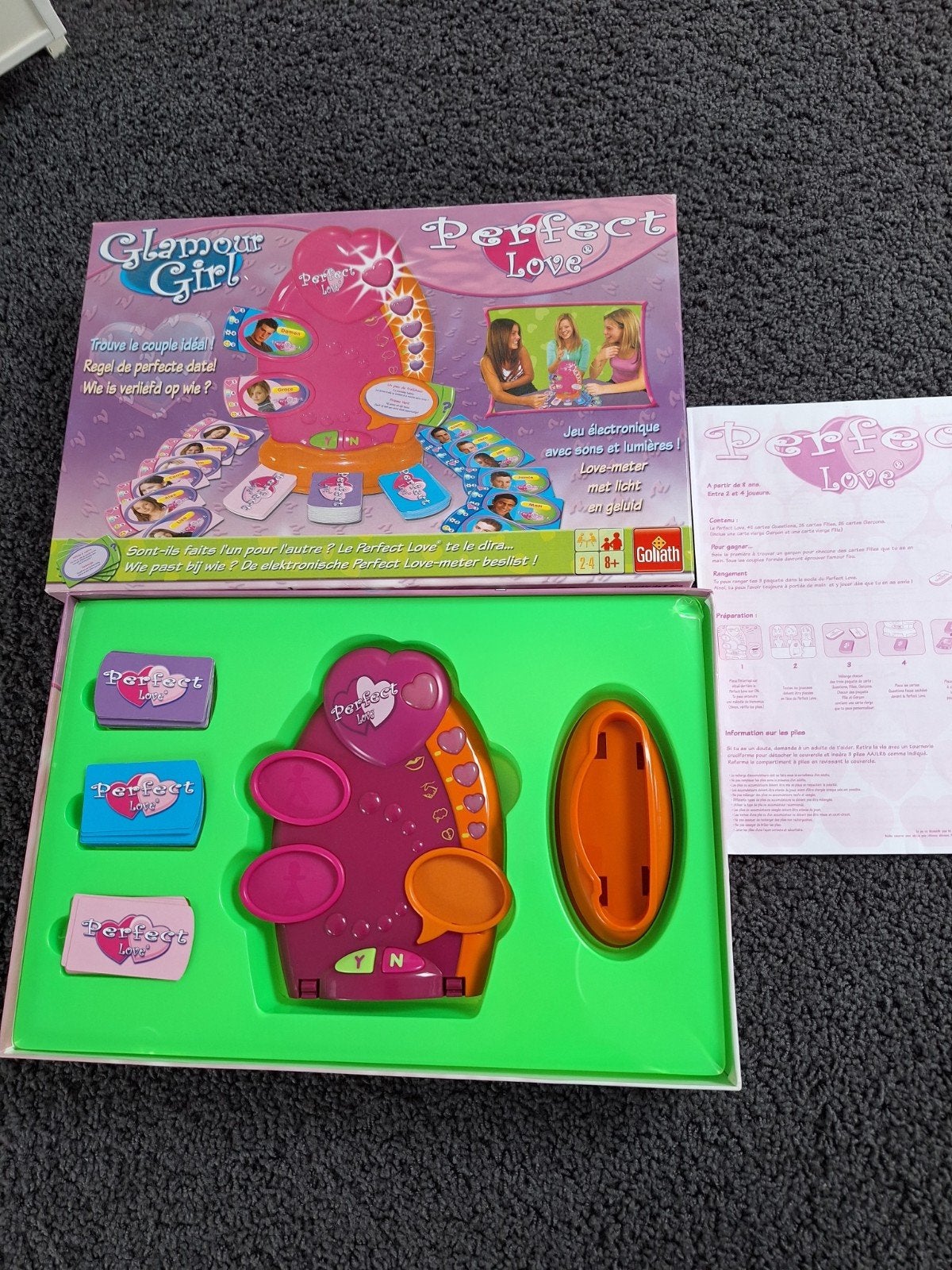 Glamour Girl Perfect Love -  Gezelschapsspel 8+, Ophalen of Verzenden, Zo goed als nieuw, Goliath