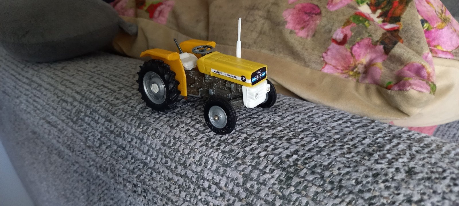 Britains Massey Ferguson 135 Tractor Jaren '70, Ophalen of Verzenden, Gebruikt