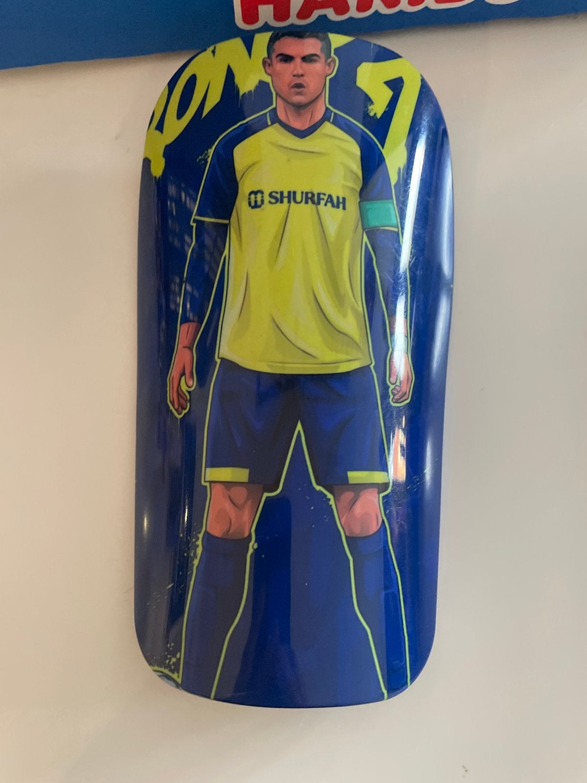 Scheenbeschermers Ronaldo Al Nassr Voetbal, Ophalen of Verzenden, Nieuw, Overige typen