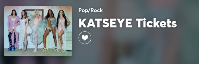 Katseye Ticket Concert | 1 standing ticket., Tickets en Kaartjes, Concerten | Pop, Eén persoon