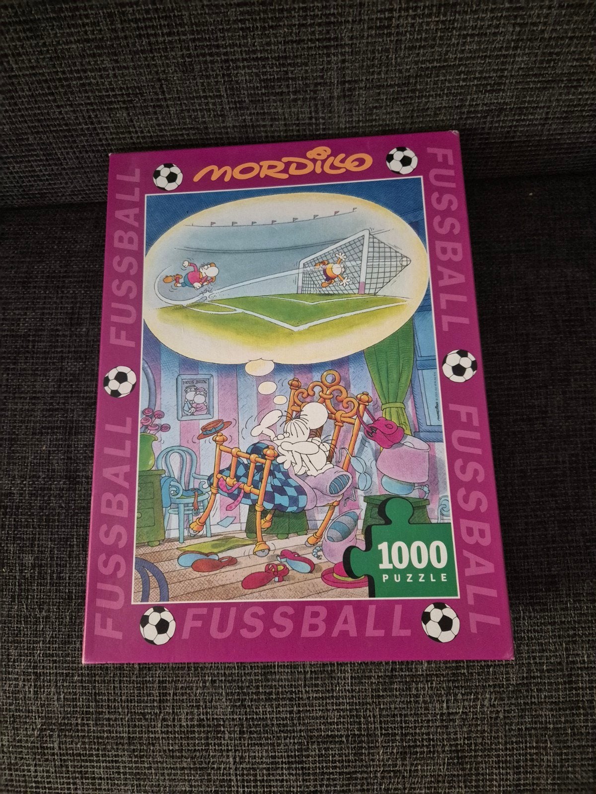 Mordillo Voetbal Puzzel 1000 Stukjes, Ophalen of Verzenden