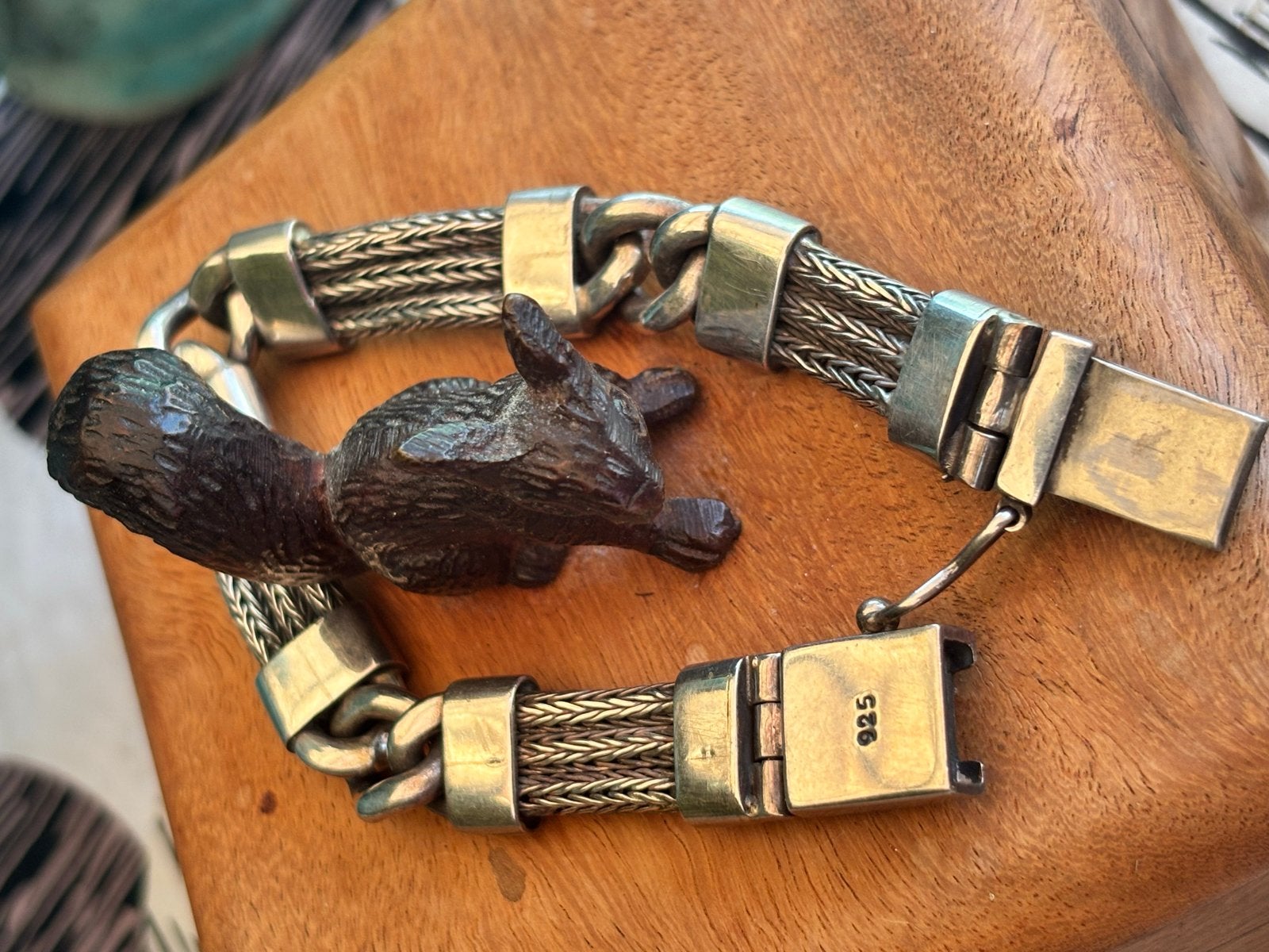 Best to Buddha armband zilver zeer mooi design, Sieraden, Tassen en Uiterlijk, Armbanden, Ophalen, Gebruikt, Zilver