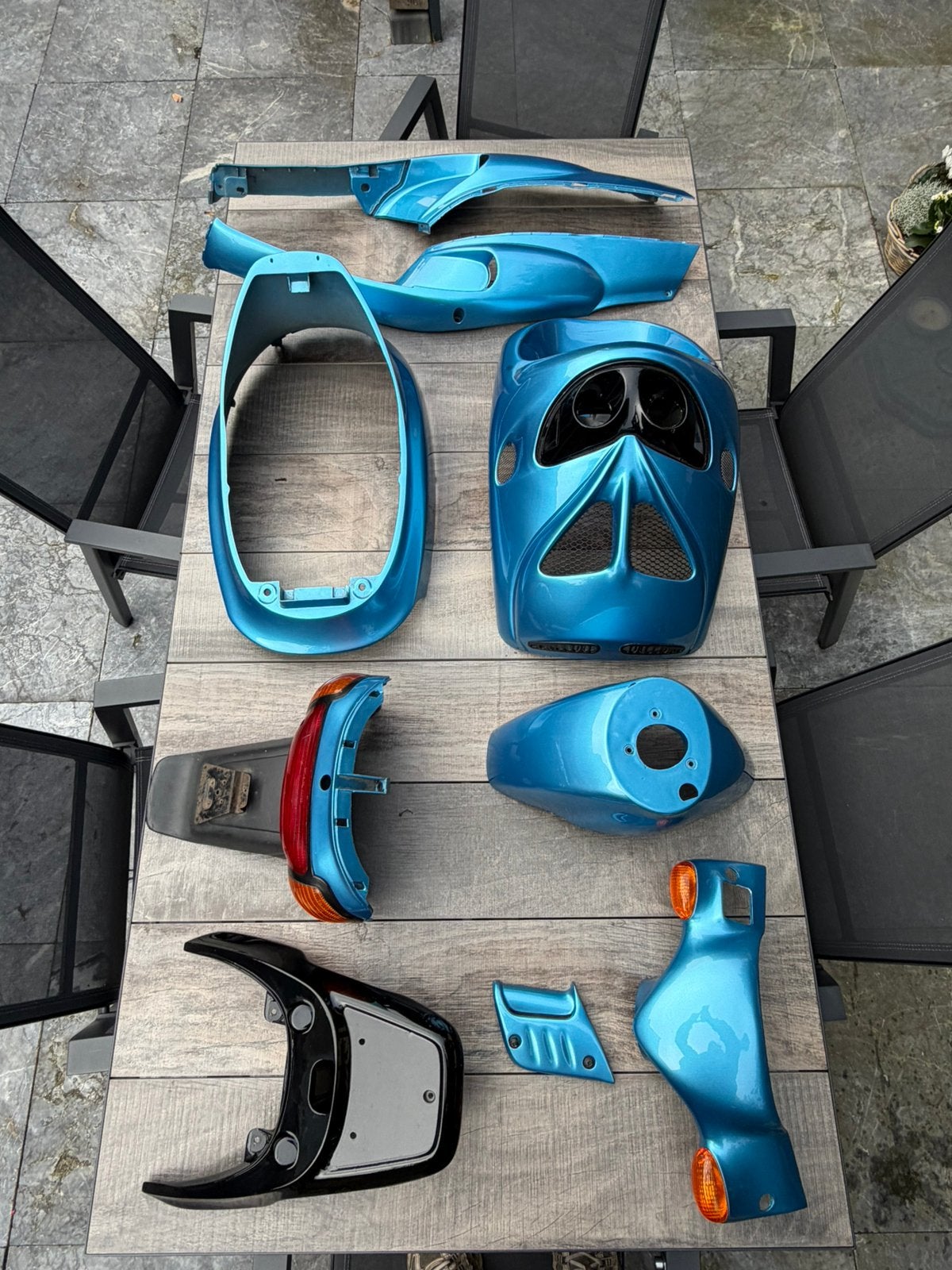 Piaggio Zip SP98 kappenset – Unieke staat!, Ophalen, Nieuw, Kap, Piaggio