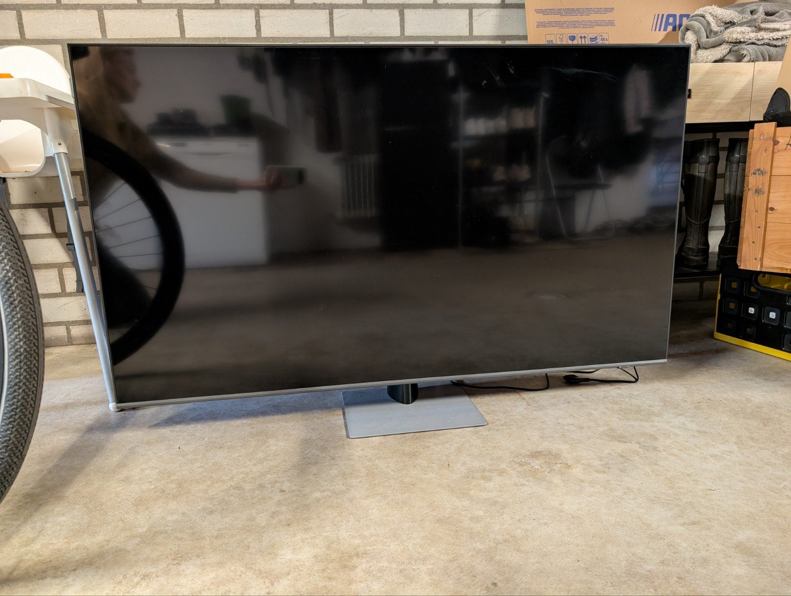 Samsung televisie met beschadiging, Ophalen, 100 cm of meer, 50 Hz, Samsung