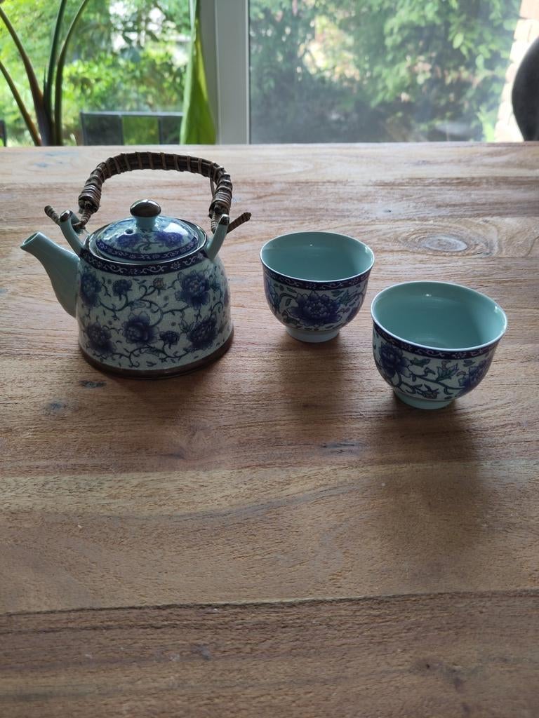 Chinees theeservies, Antiek en Kunst, Antiek | Porselein, Ophalen of Verzenden