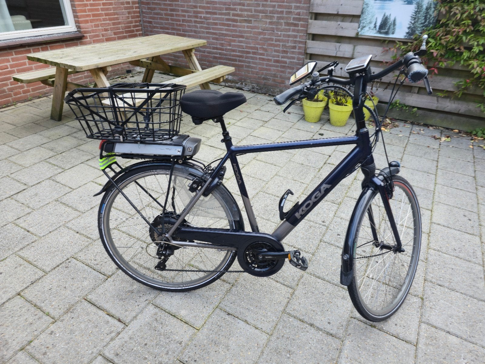 Koga E-bike met ION 500 Series accu en achterwielmotor, 55 tot 59 cm, Ophalen, Gebruikt, 50 km per accu of meer