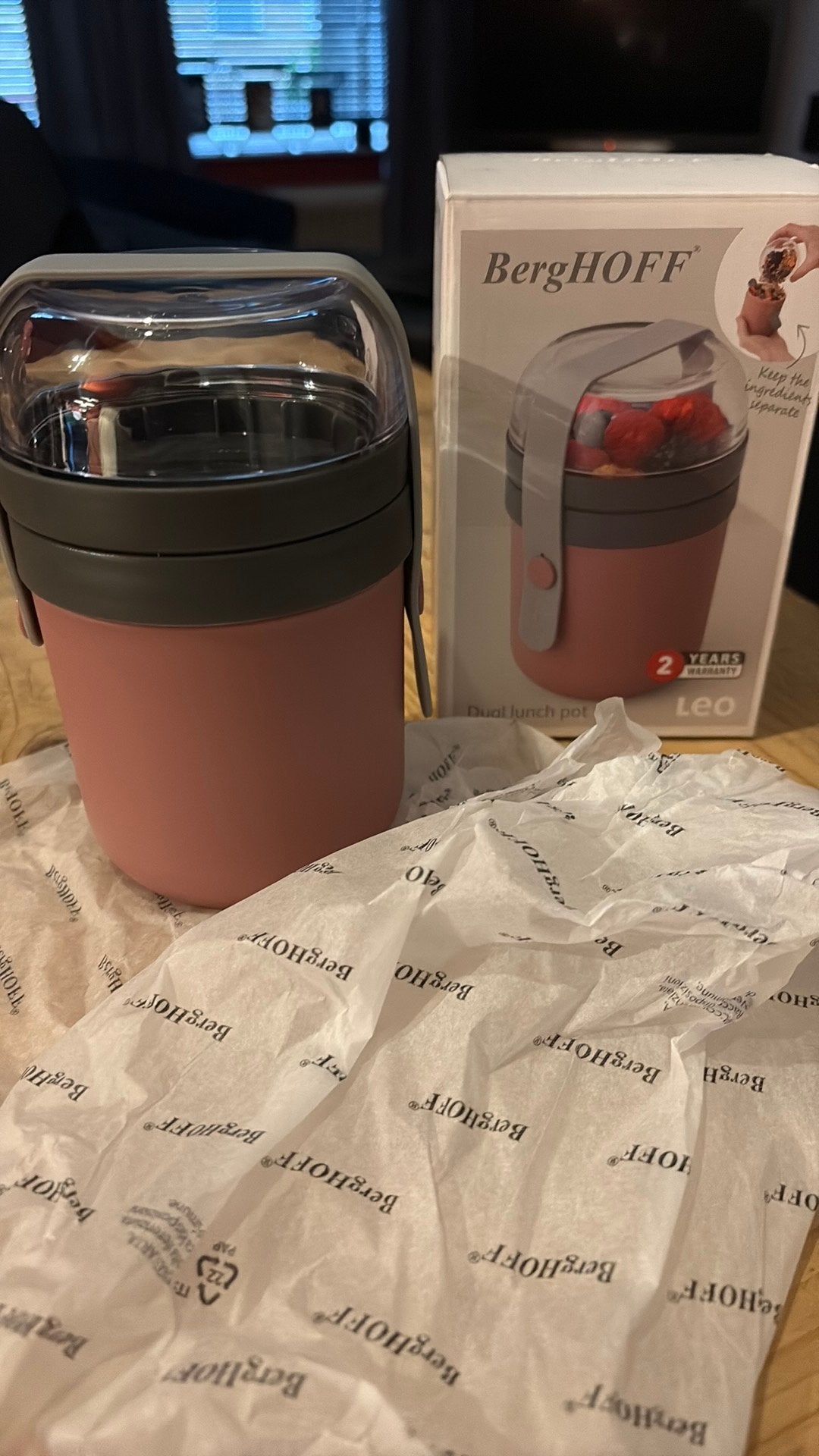 Tweedelige lunchbox (berghof), Ophalen of Verzenden, Nieuw
