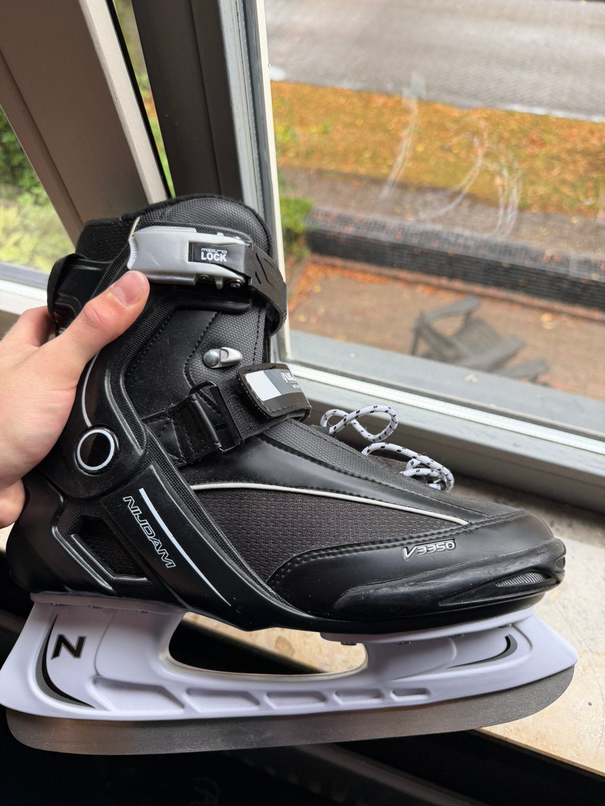 Nijdam schaatsen v3350 (41), Ophalen, Zo goed als nieuw, IJshockeyschaatsen, Nijdam