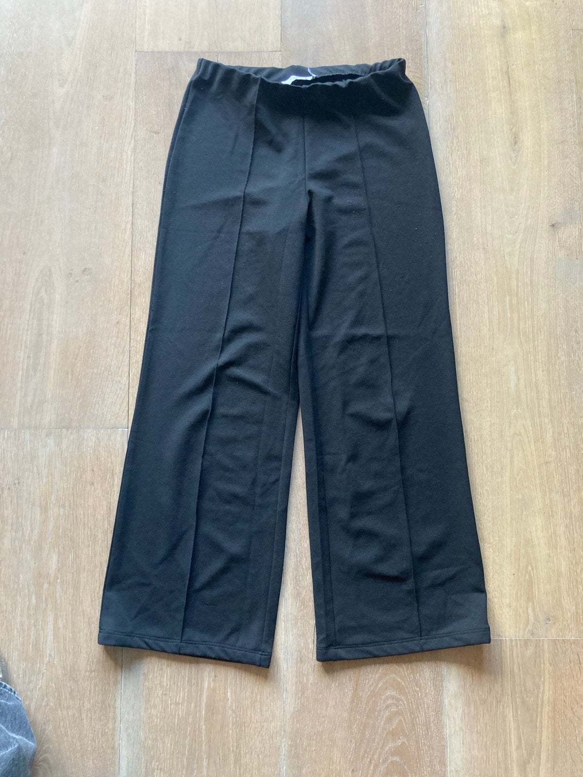 Costes zwarte pantalon, elastische stof, maat M, Ophalen of Verzenden, Maat 38/40 (M), Zwart