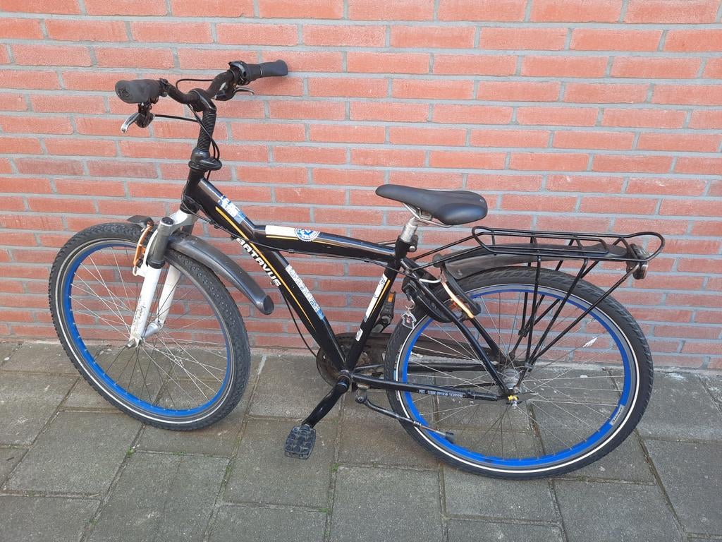 Batavus fiets 26 inch met 3 versnellingen, Gebruikt, Velgrem, Versnellingen, Ophalen