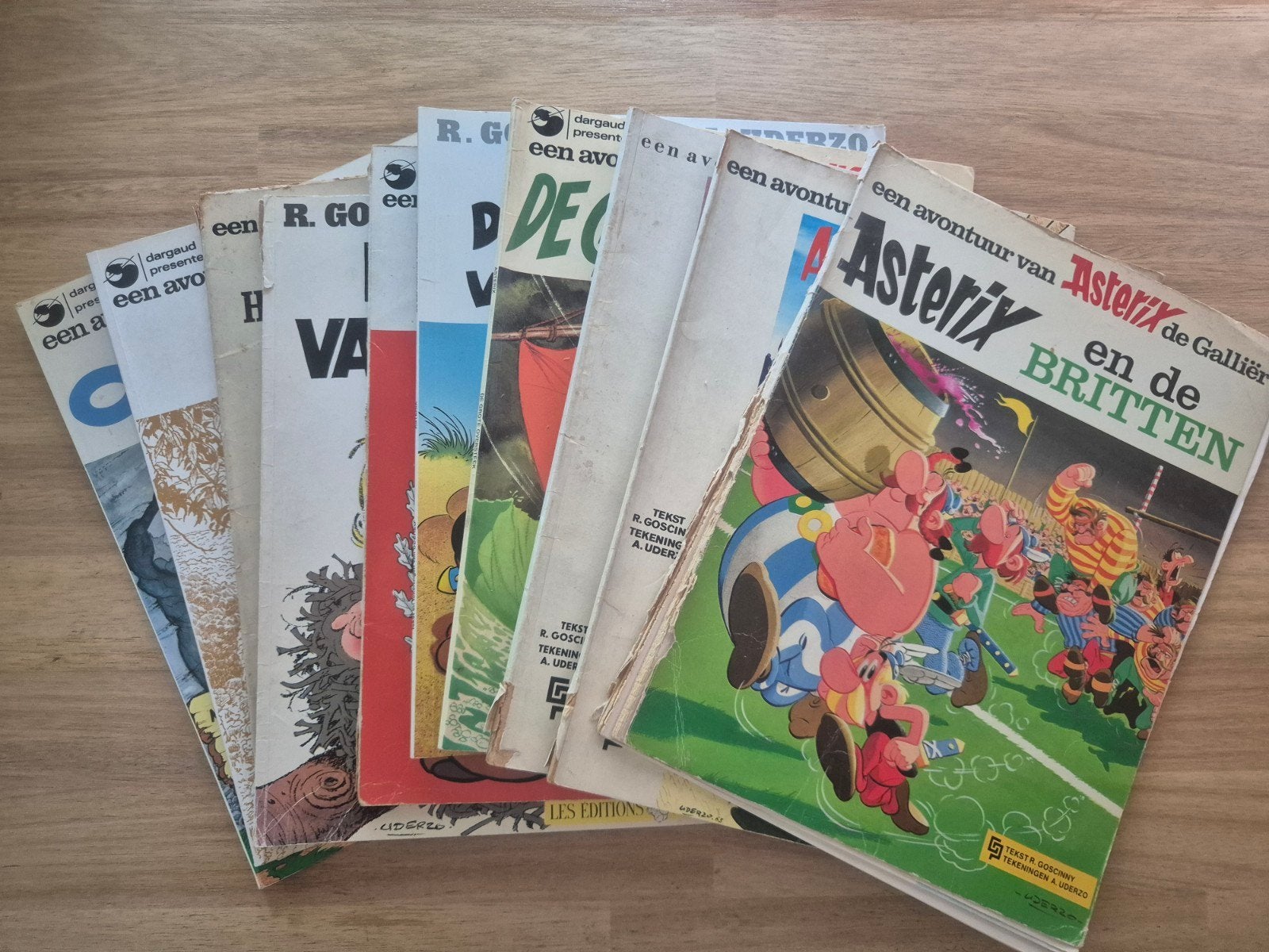Asterix & Obelix stripboeken - 10 stuks, Boeken, Meerdere stripboeken, Ophalen of Verzenden, Gelezen, René Goscinny en Albert Uderzo
