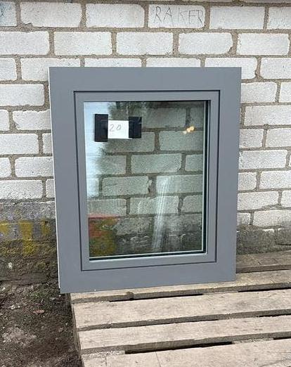 (20) Nieuw aluminium raamkozijn draai kiep incl glas, Ophalen, Minder dan 75 cm, Raamkozijn, Inclusief glas