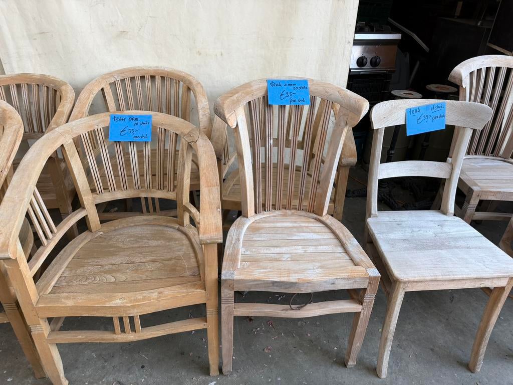 Horeca/terras stoelen, Ophalen, Zo goed als nieuw, Kunststof