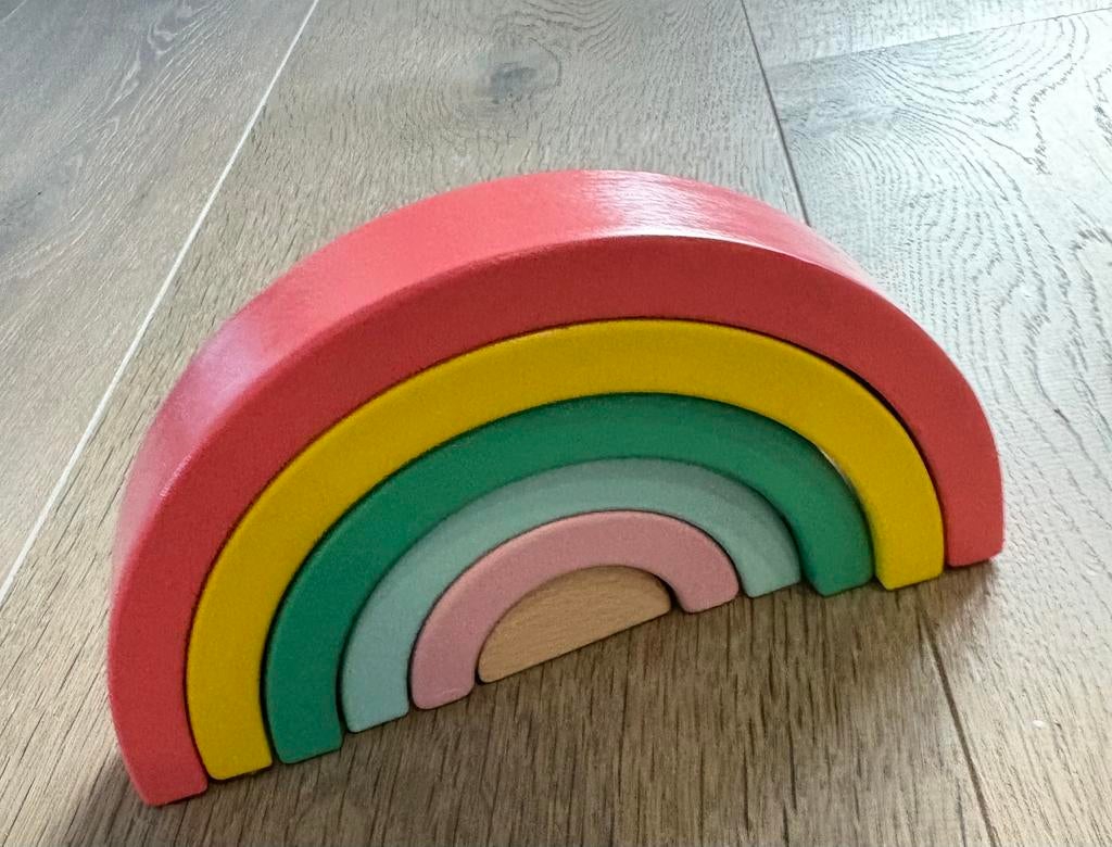 Houten regenboog HEMA., Ophalen of Verzenden, Zo goed als nieuw, Overige typen