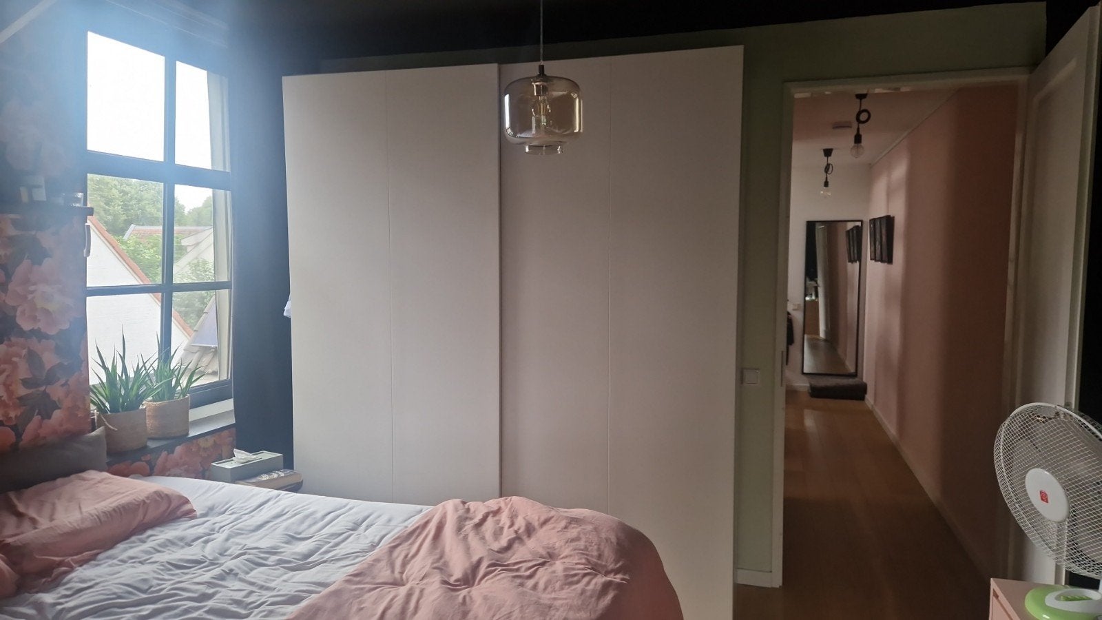 IKEA PAX Kast met Schuifdeuren - Mat Wit (200x60x236cm), Ophalen, 50 tot 75 cm, 200 cm of meer, 200 cm of meer