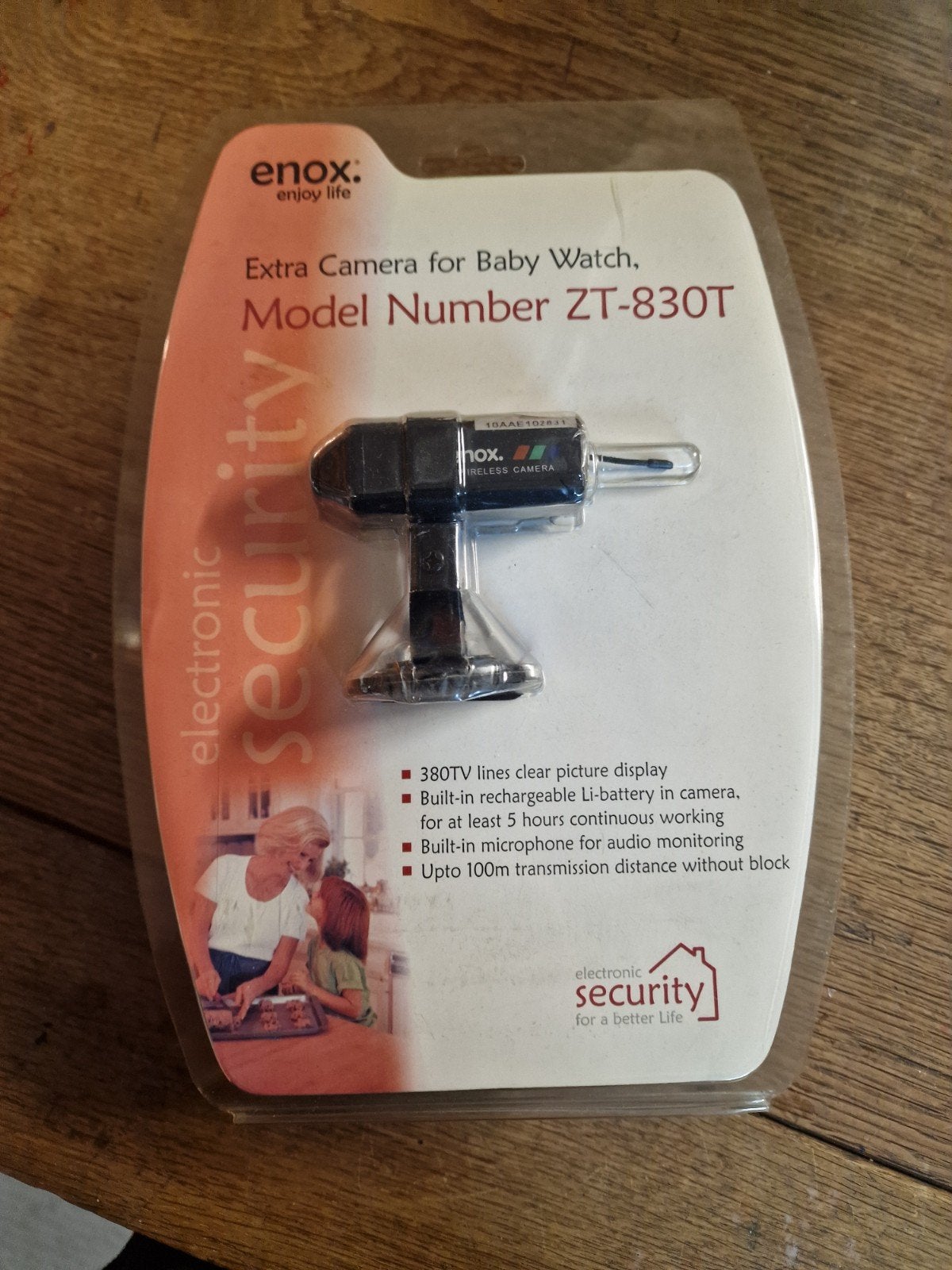 Enox Extra Camera voor Babyfoon ZT-830T - Nieuw, Ophalen, Nieuw, Minder dan 100 meter, Camera