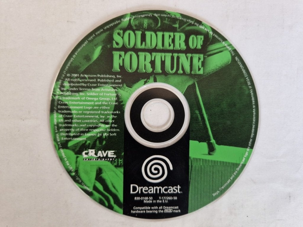 SOLDIER of FORTUNE, Gebruikt, 1 speler, Racen en Vliegen, Ophalen of Verzenden