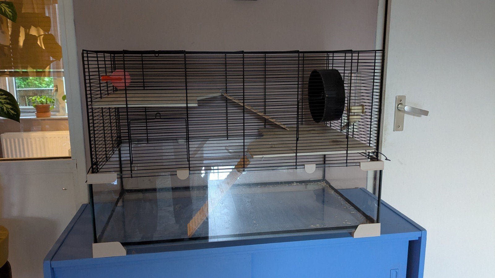Mooie ruime hamsterkooi, ook geschikt voor muizen en ratjes, Dieren en Toebehoren, Knaagdieren en Konijnen | Hokken en Kooien